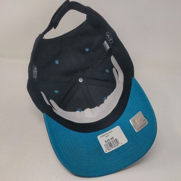 '47 Brand MVP Men's Strapback Hat Black OSFA Embroidered Super Bowl LIV - Picture 6 of 9